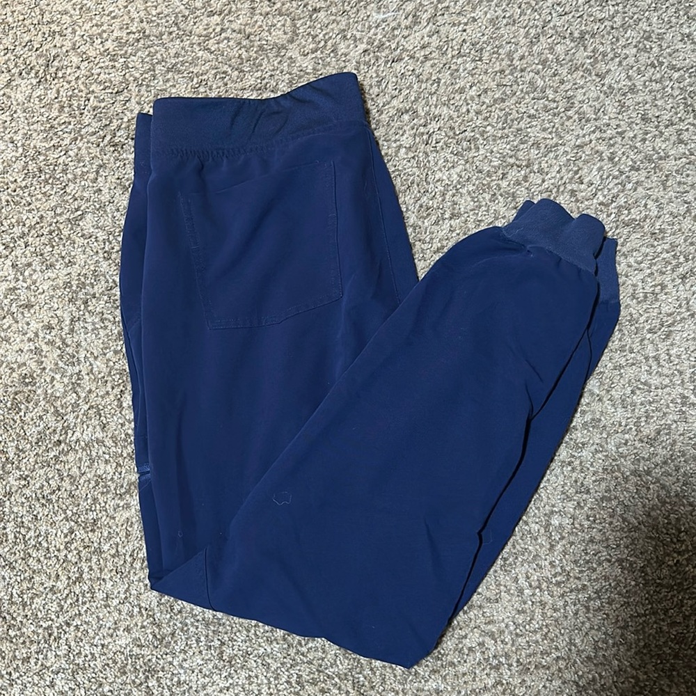 Navy Blue Figs Zamora Scrub Joggers